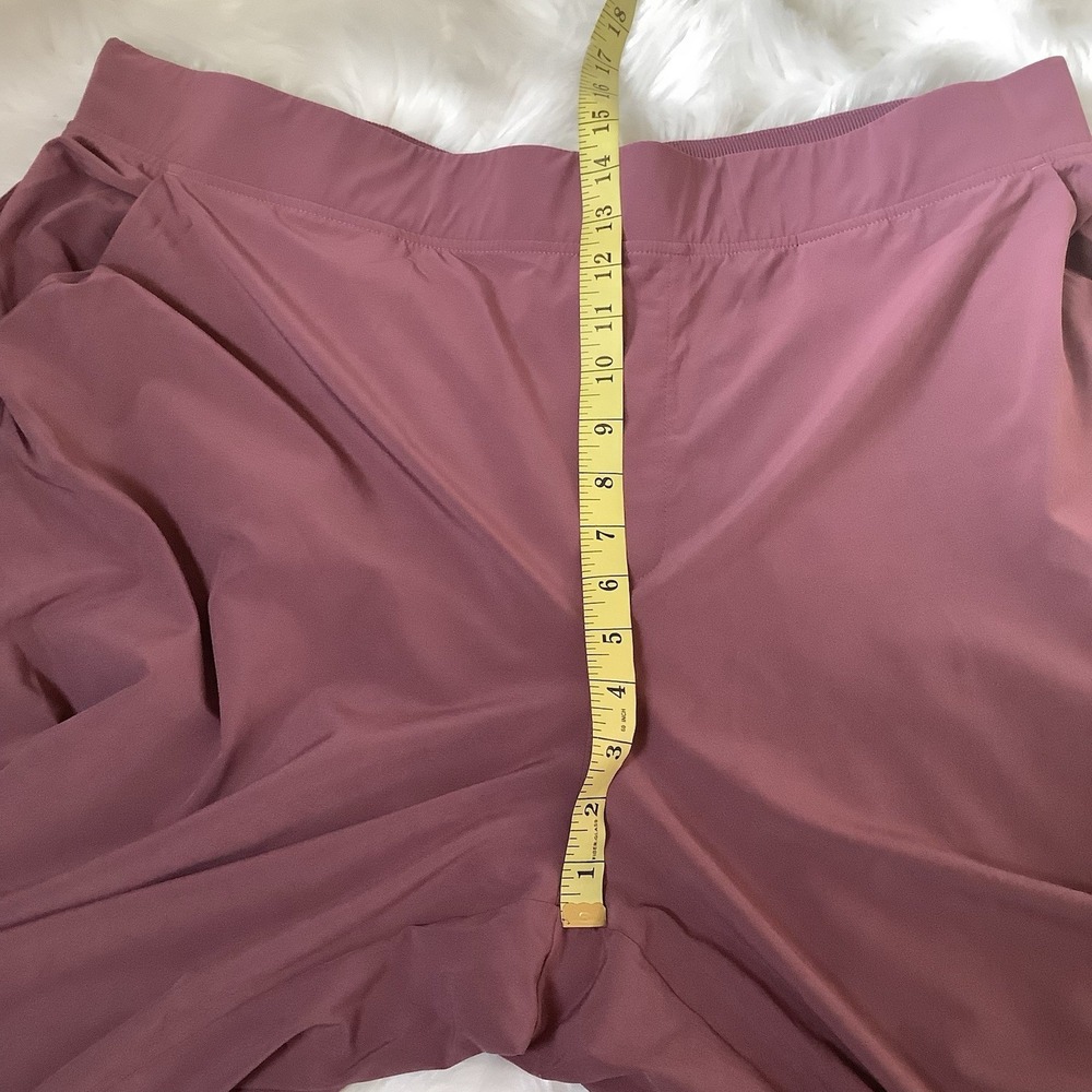Athleta Women's Salutation Jogger Pants in Powervita in Flora Mauve Size 22 - Picture 16 of 16